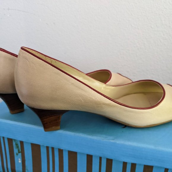 Mariana by GOLC - Morgan- (natural/red) low heel - Picture 5 of 8